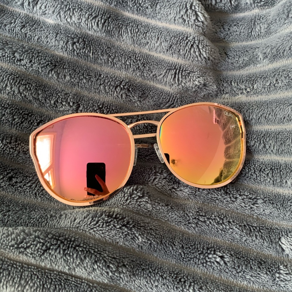 Quay Australia Cherry Bomb Rose Pink Sunglasses